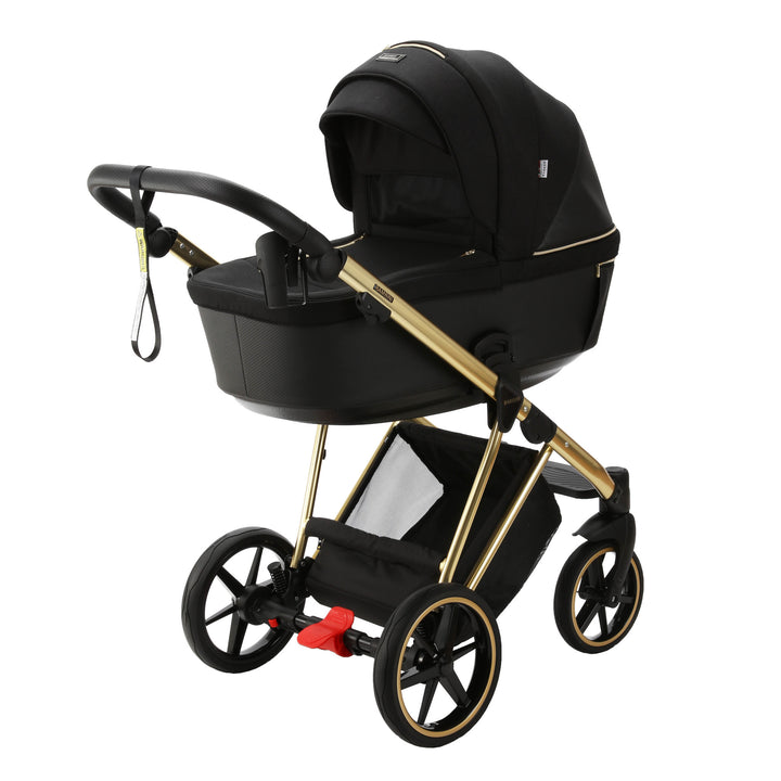 Bambini GENEVA Modern Pram - Black/Gold