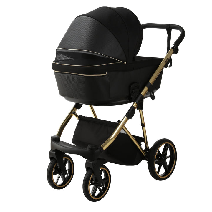 Bambini GENEVA Modern Pram - Black/Gold