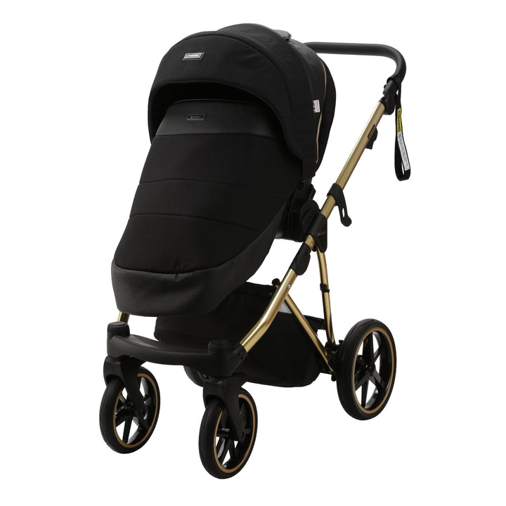 Bambini GENEVA Modern Pram - Black/Gold