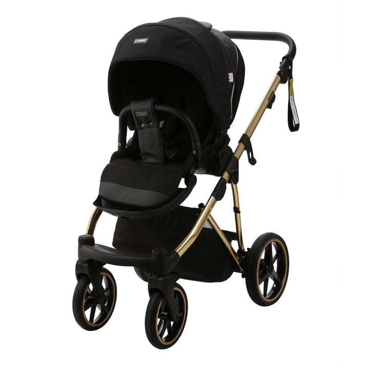 Bambini GENEVA Modern Pram - Black/Gold