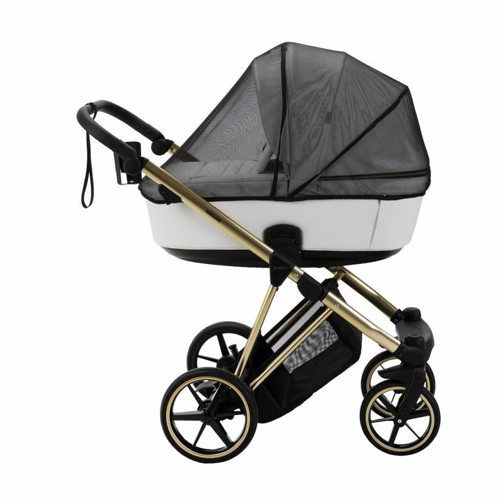 Bambini GENEVA Modern Pram - White/Gold