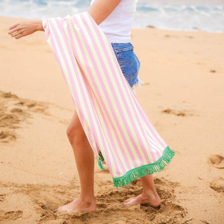 isGift Eclectic Summer - Quick Dry Tassel Towel 160x80cm - Assorted