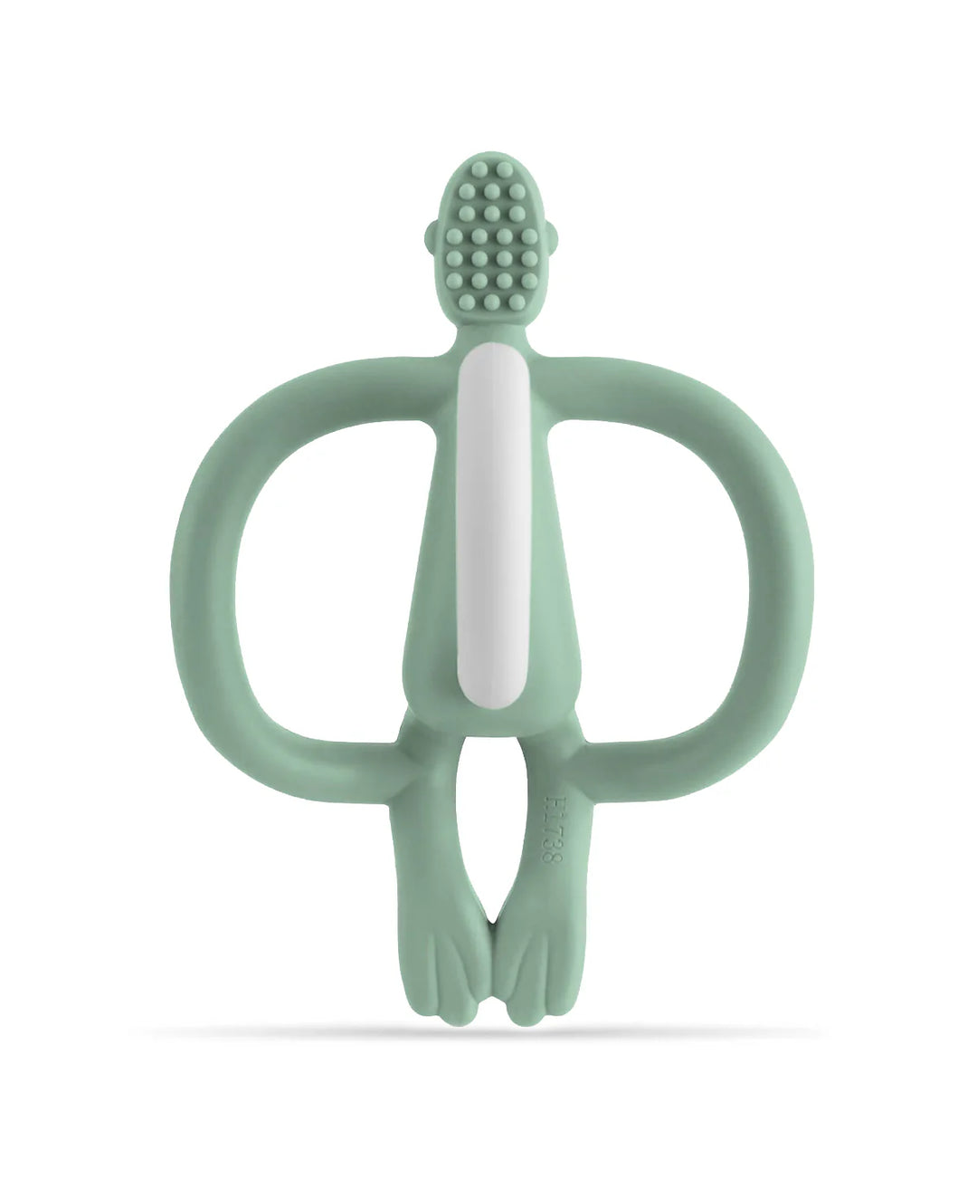Matchstick Monkey Teething Toy and Gel Applicator-Mint Green