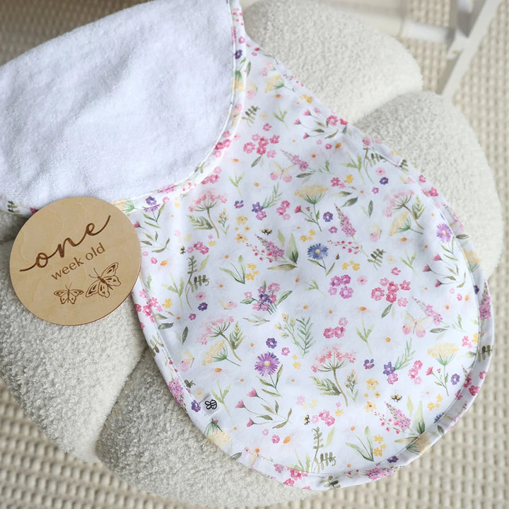 Snuggle Hunny Organic Cotton Burp Cloth - Gracie