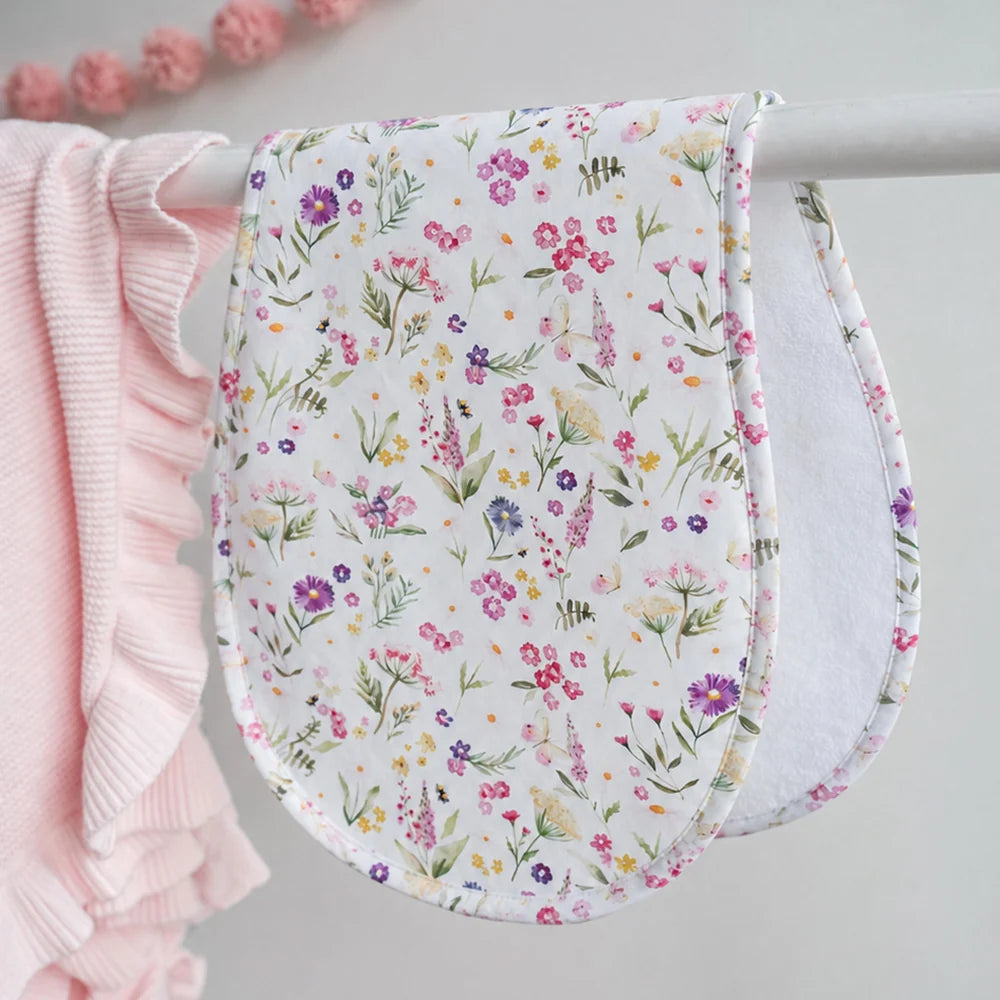 Snuggle Hunny Organic Cotton Burp Cloth - Gracie