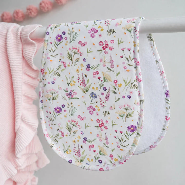 Snuggle Hunny Organic Cotton Burp Cloth - Gracie