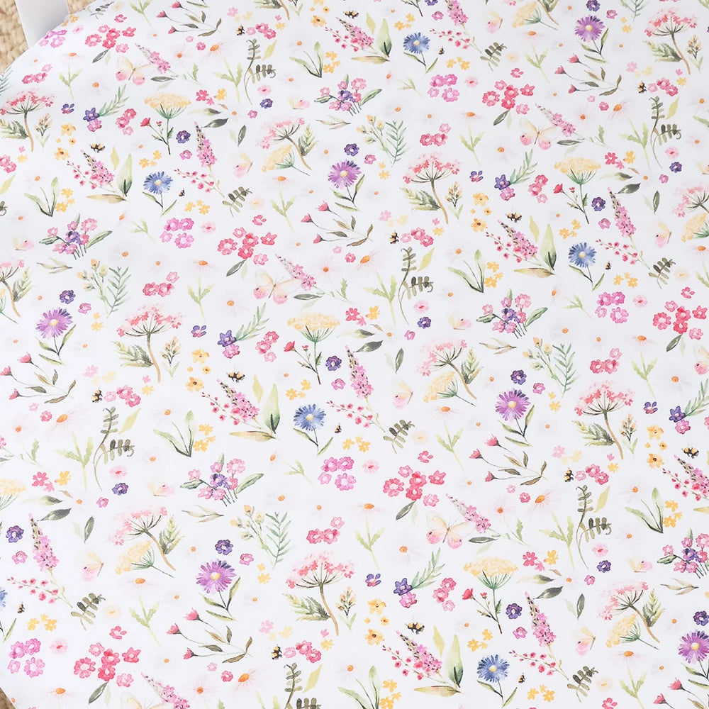 Snuggle Hunny Organic Fitted Cot Sheet - Gracie
