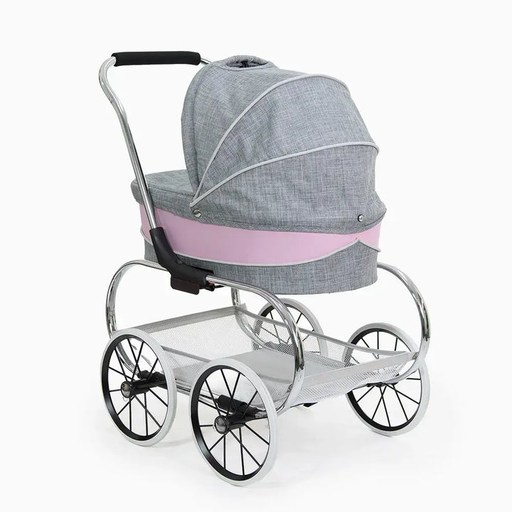 Valco Baby Princess doll stroller-Pink Grey(T0084)