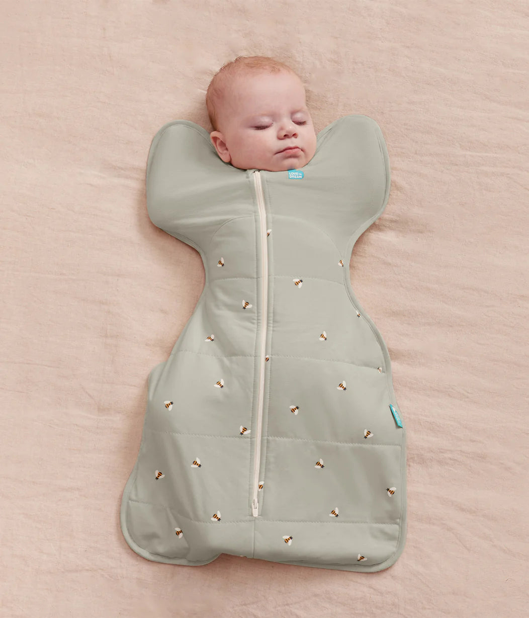 SWADDLE UP 2.5T - Olive Bees