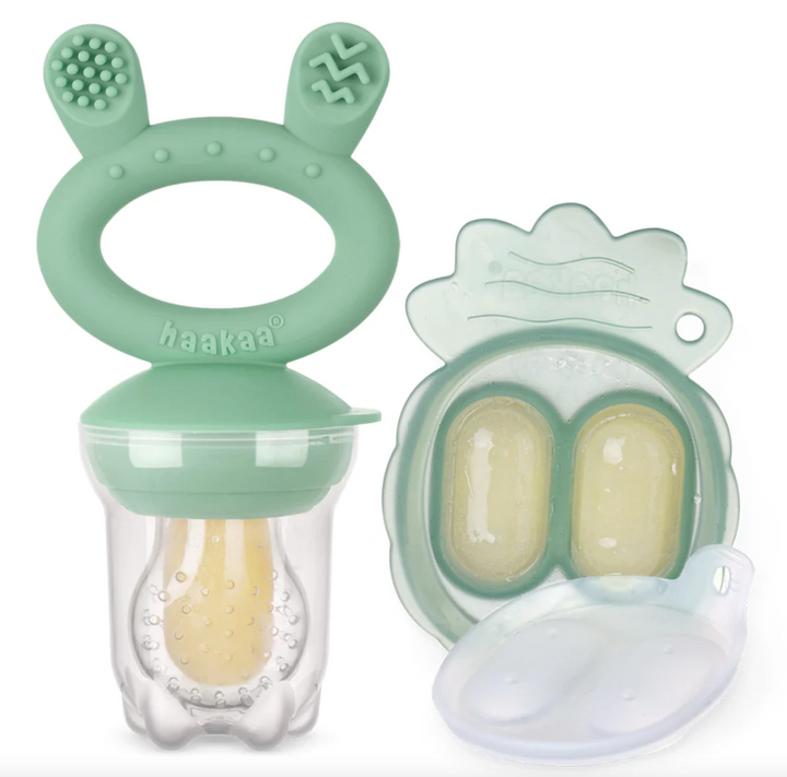 Haakaa Freeze-N-Feed Mini Combo-Pea Green