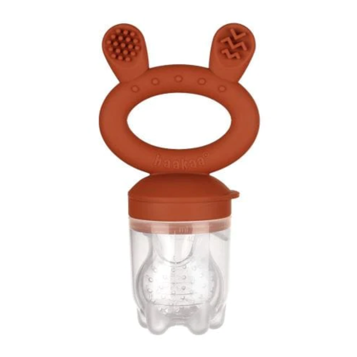 Haakaa Fresh Food Feeder & Cover Set-Copper(New)