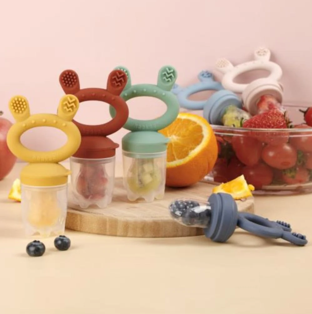 Haakaa Fresh Food Feeder & Cover Set-Copper(New)