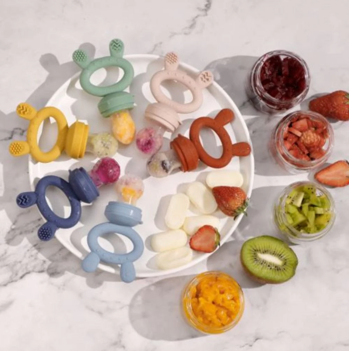 Haakaa Fresh Food Feeder & Cover Set-Copper(New)