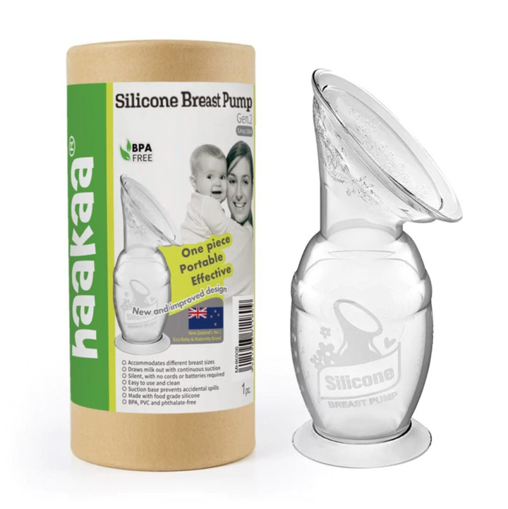 Haakaa Generation 2 100ml Silicone Breast Pump with Suction Base