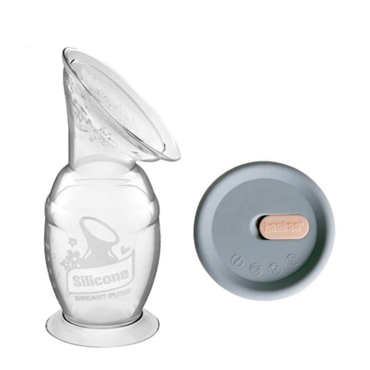 Haakaa Generation 2 100ml Silicone Breast Pump with Suction Base&Silicone Cap Gift Box