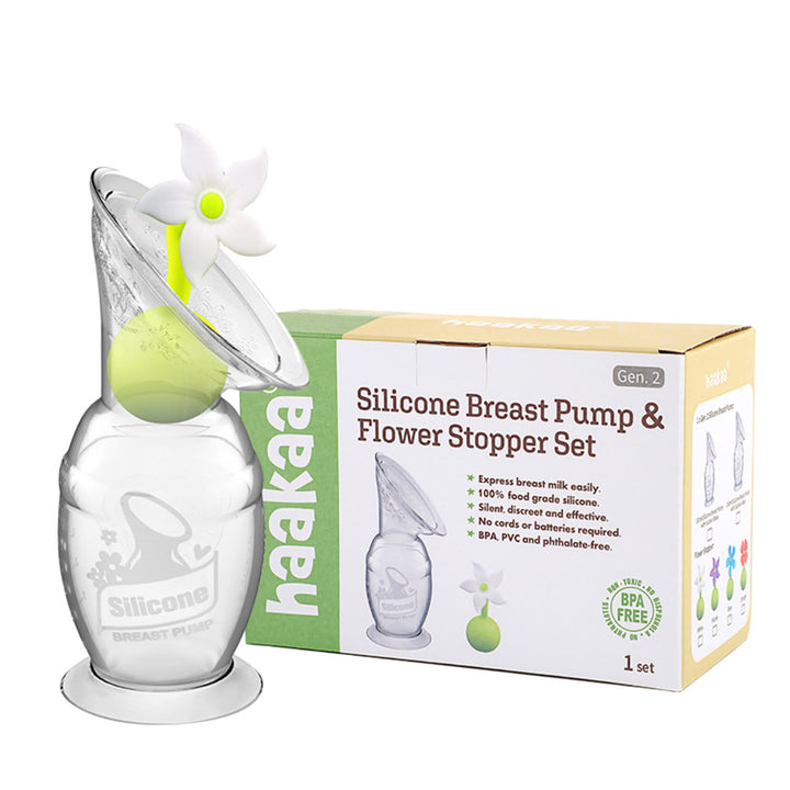 Haakaa Generation 2 150ml Pump and Stopper Gift Box White