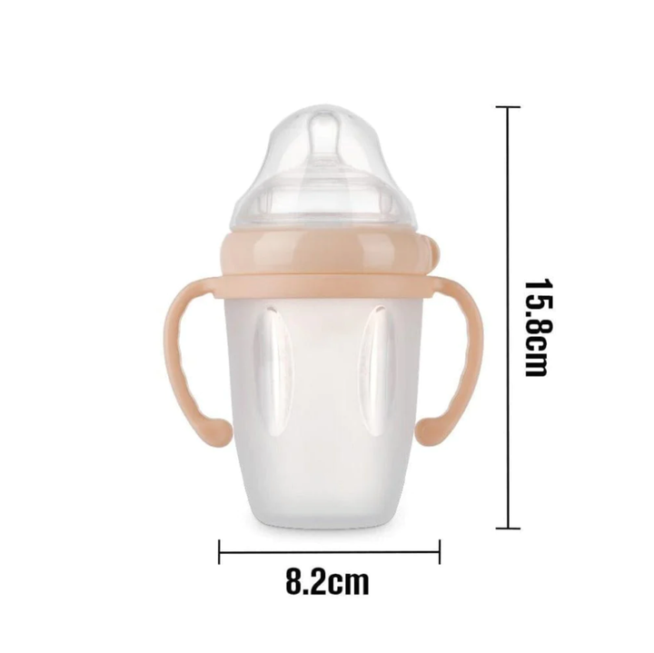 Haakaa Generation 3 Silicone Baby Bottle-Nude 250ml(Variable Teat)