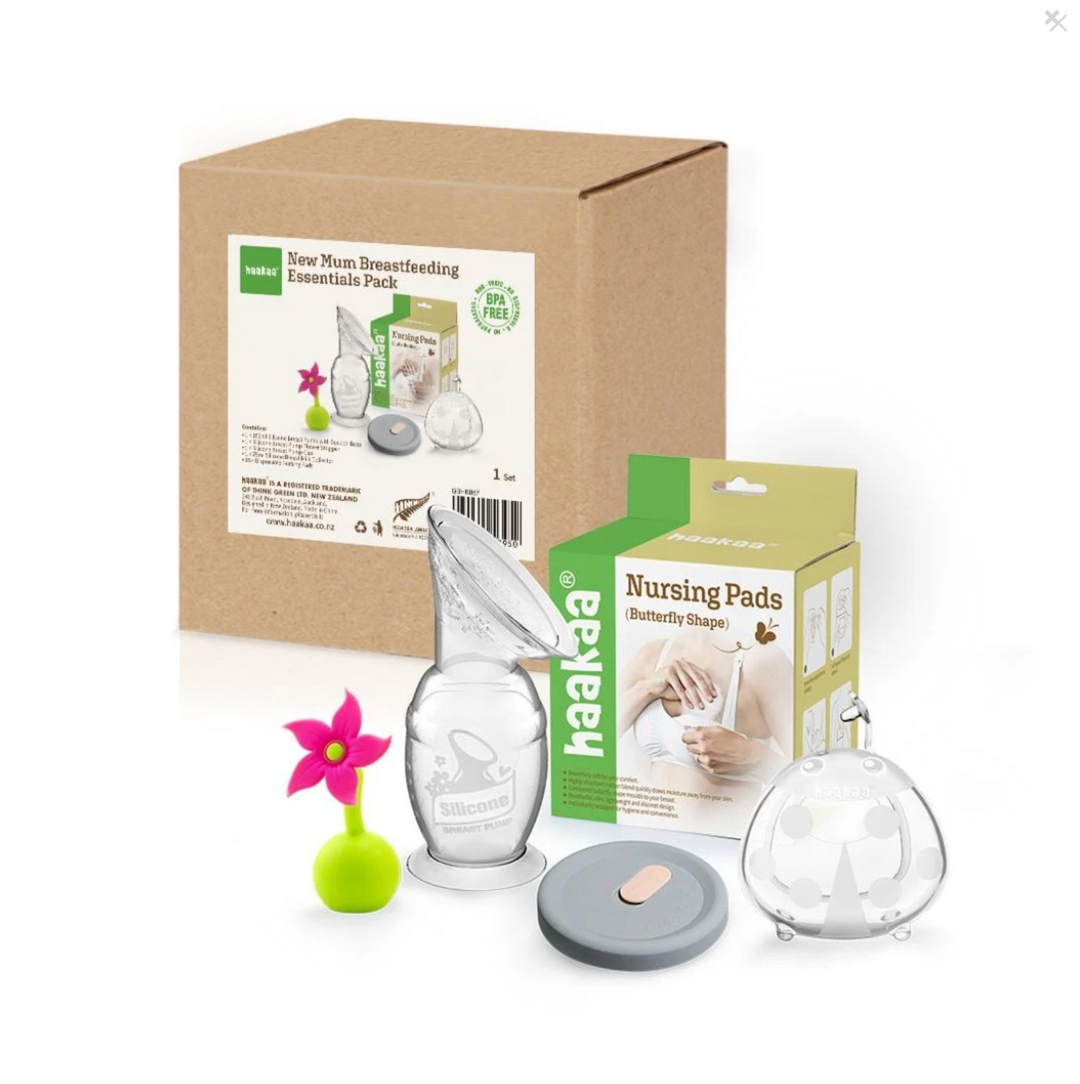 Haakaa New Mum Breastfeeding Essentials Pack
