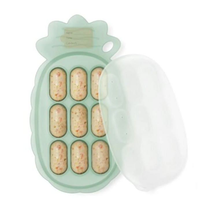 Haakaa Silicone Pineapple Nibble Tray-Pea Green(New)