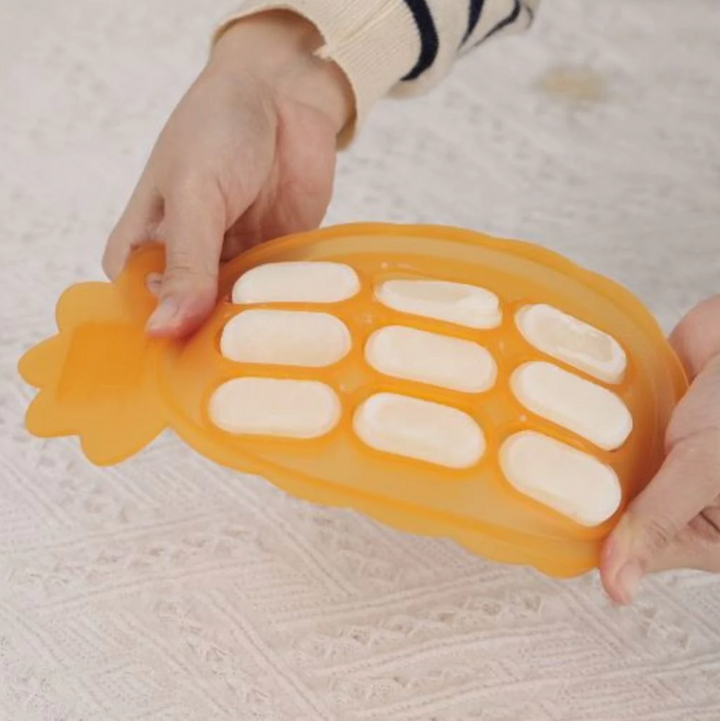 Haakaa Silicone Pineapple Nibble Tray-Pea Green(New)