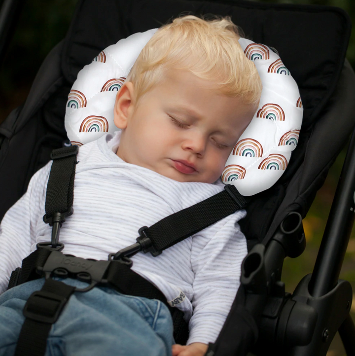 Outlookbaby Head Hugger Neck Support Earth Rainbows