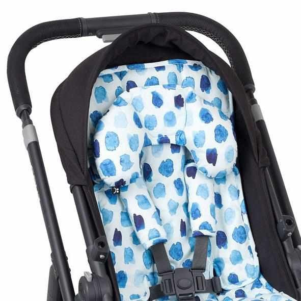 Outlookbaby 3 Piece Harness Cover Set Indigo Rain