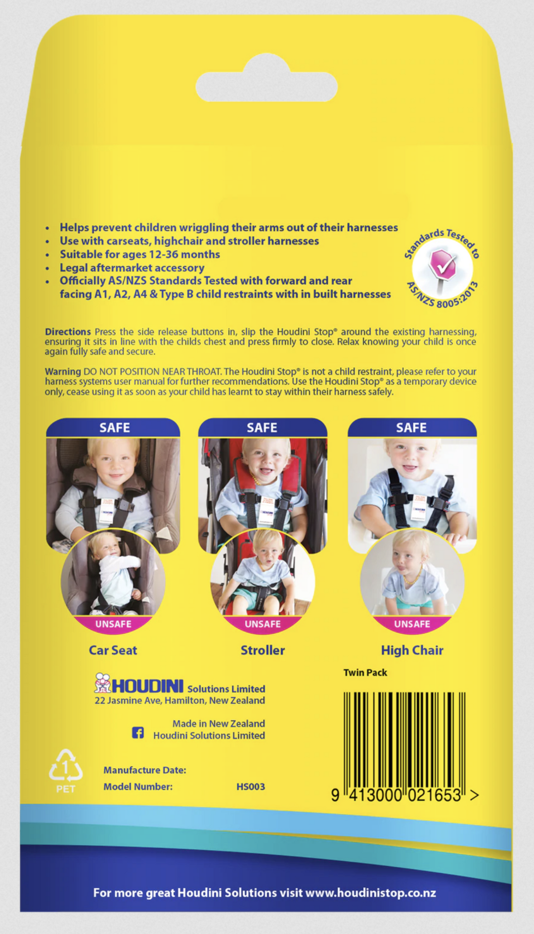 Houdini Stop Twin Pack
