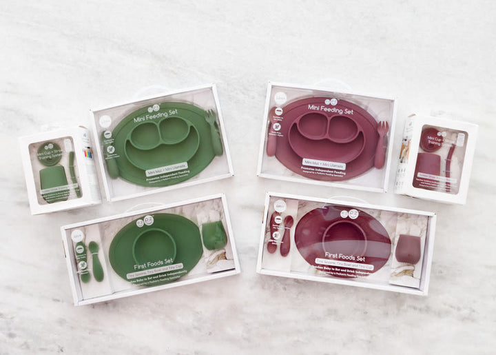 EZPZ First Foods Tiny Set Mauve