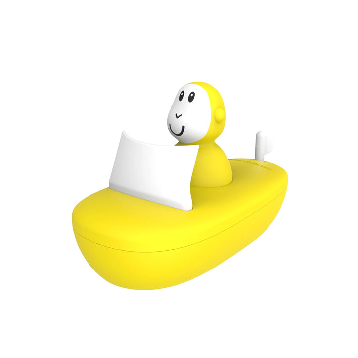Matchstick Monkey Boat Set - Yellow