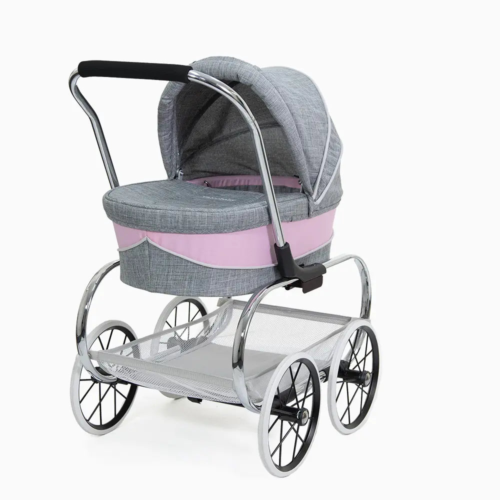 Valco Baby Princess doll stroller-Pink Grey(T0084)