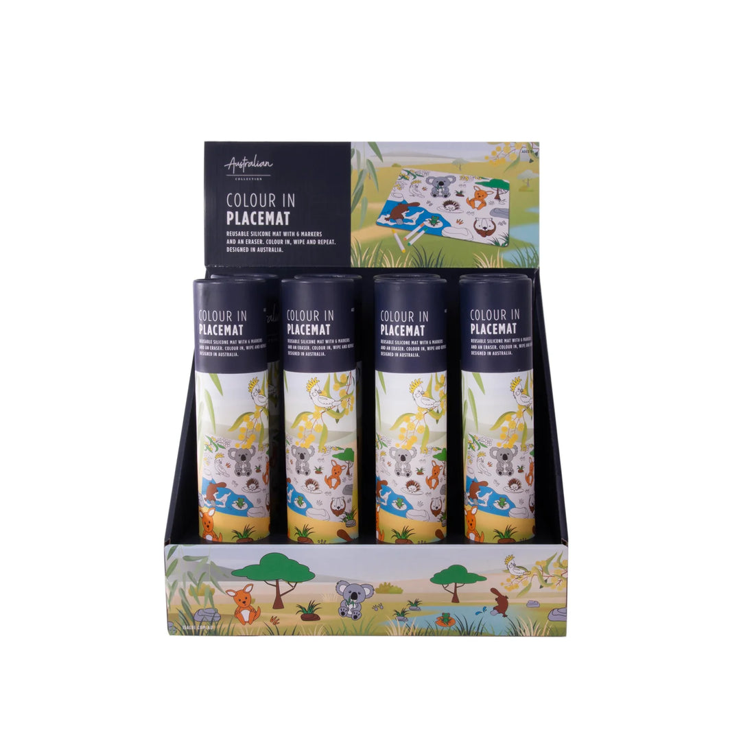 The Australian Collection Colour in Placemat - Aussie Animals