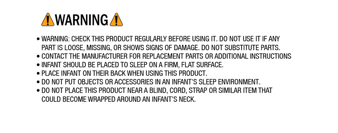 Baby Inc Stowaway Foldable Wooden Cot-White(N9608)