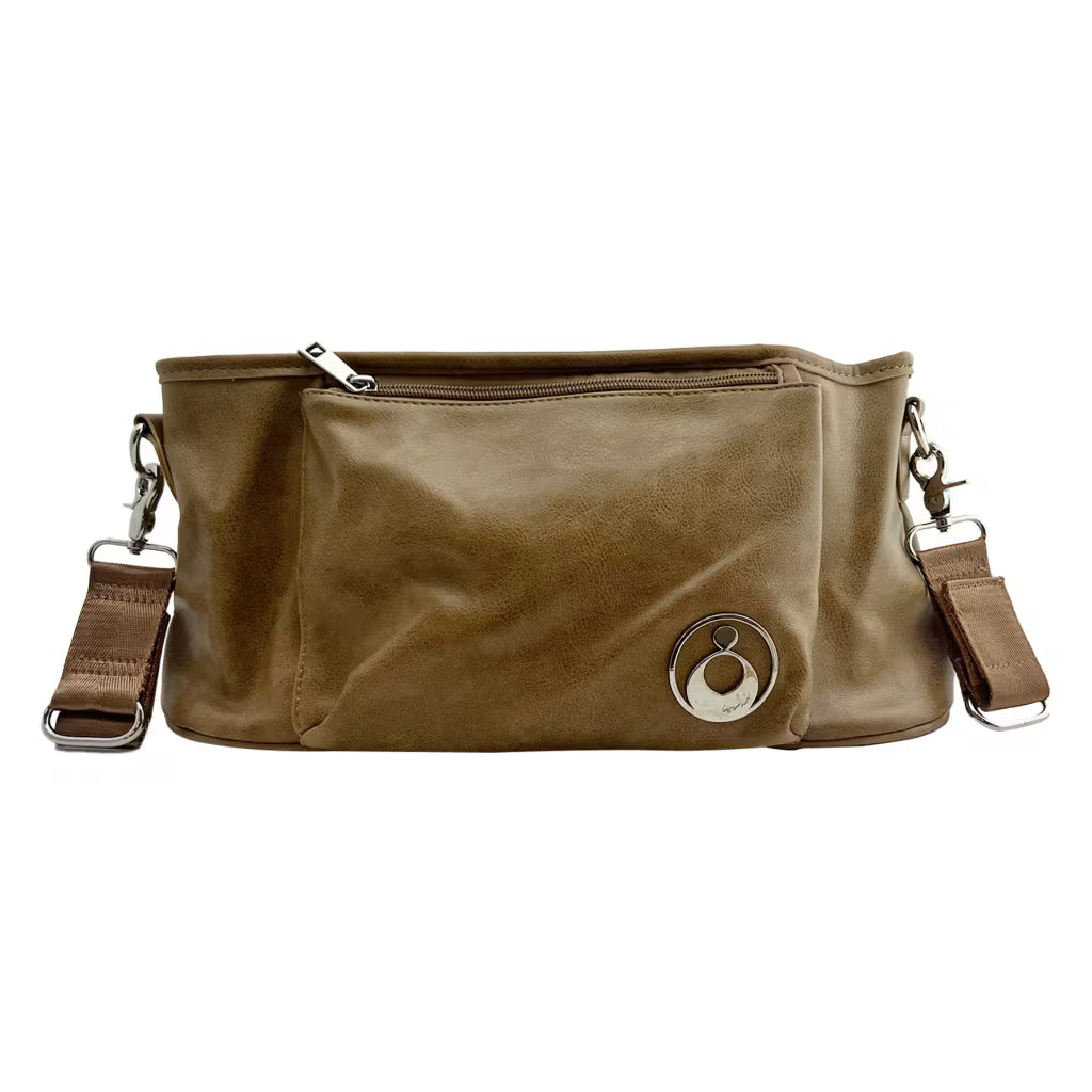 ISOKI TULLY STROLLER CADDY Latte – Whole Bubs