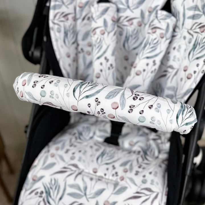 Bambella Designs Pram Bar Cover | Botanical