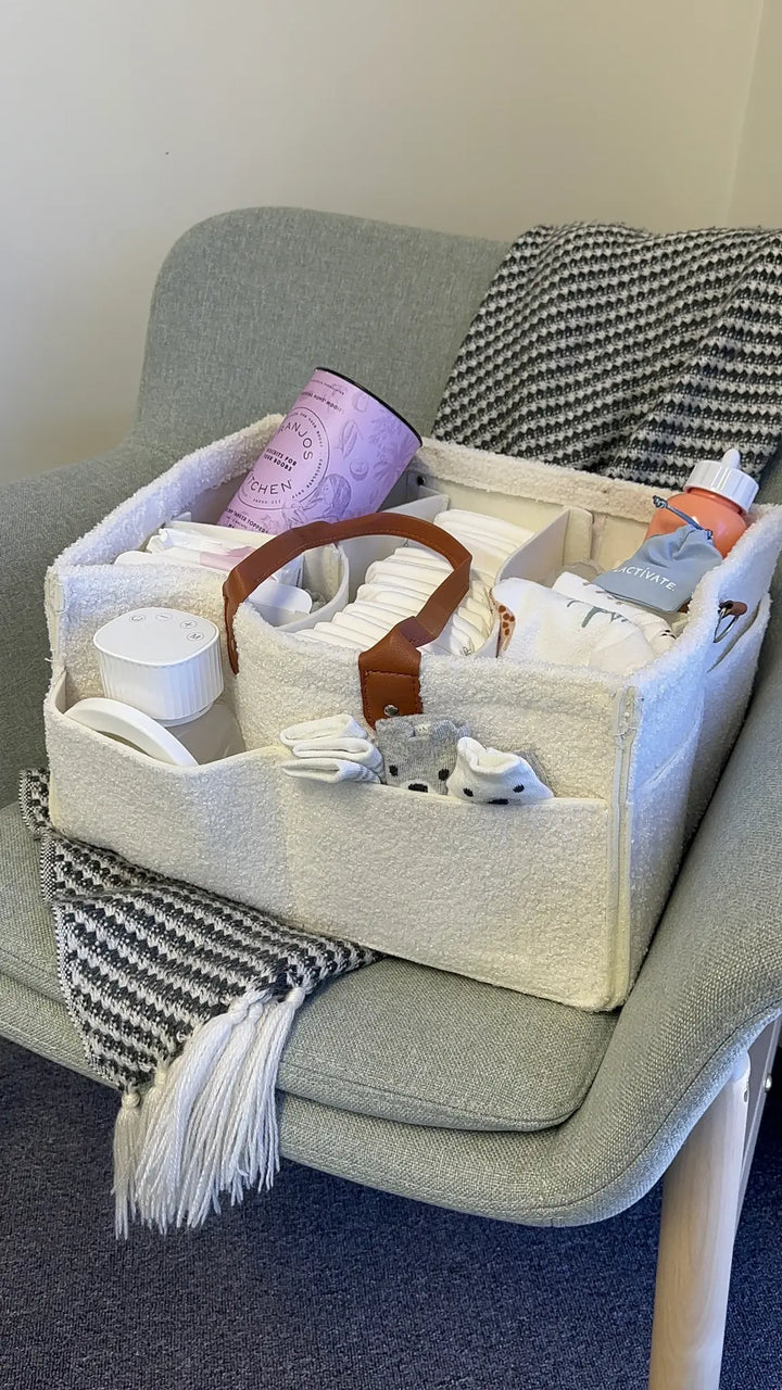 Lactivate Nursing Caddy Teddy (Cream)