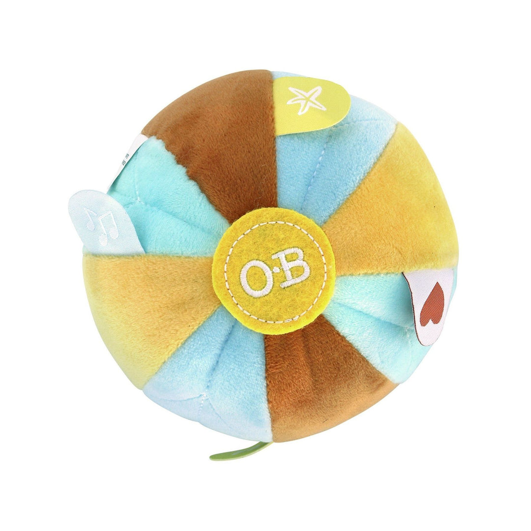 OB Designs Baby Sensory Ball Autumn | Soft & Plush Toys - Blue