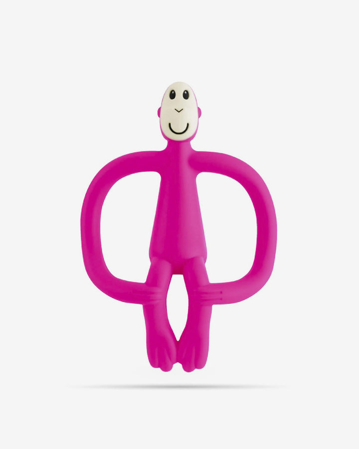 Matchstick Monkey Teething Toy and Gel Applicator-Pink