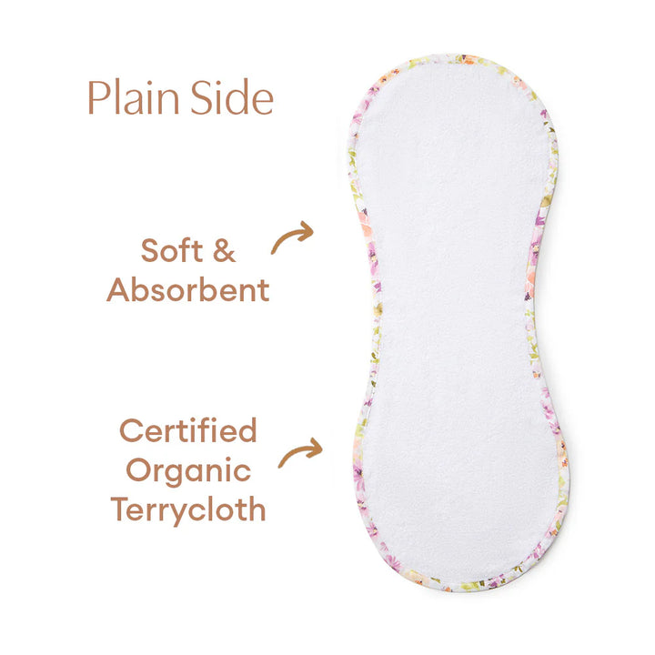 Snuggle Hunny Organic Cotton Burp Cloth - Isla