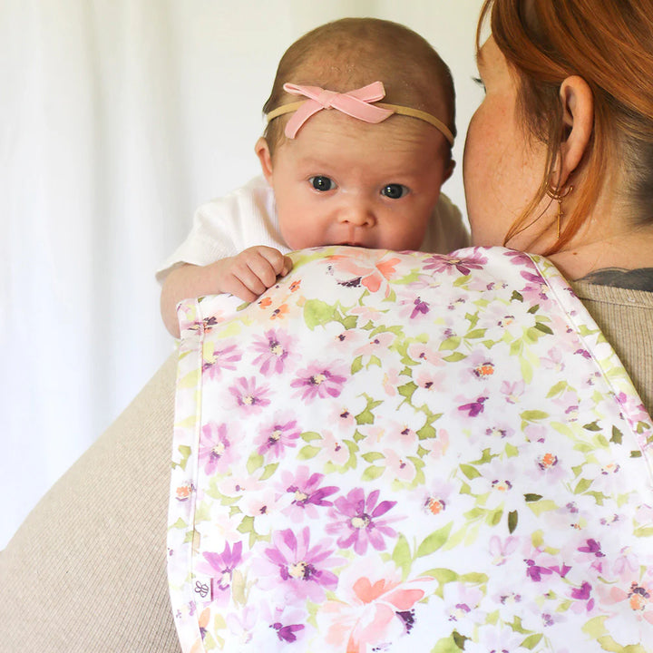 Snuggle Hunny Organic Cotton Burp Cloth - Isla