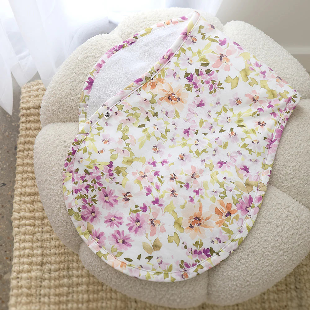 Snuggle Hunny Organic Cotton Burp Cloth - Isla