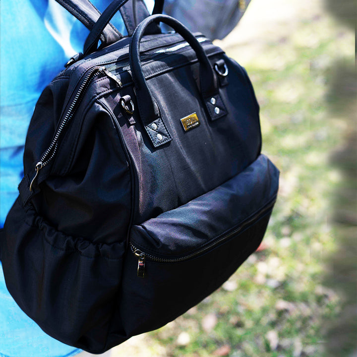Isoki Byron Backpack Black Nylon