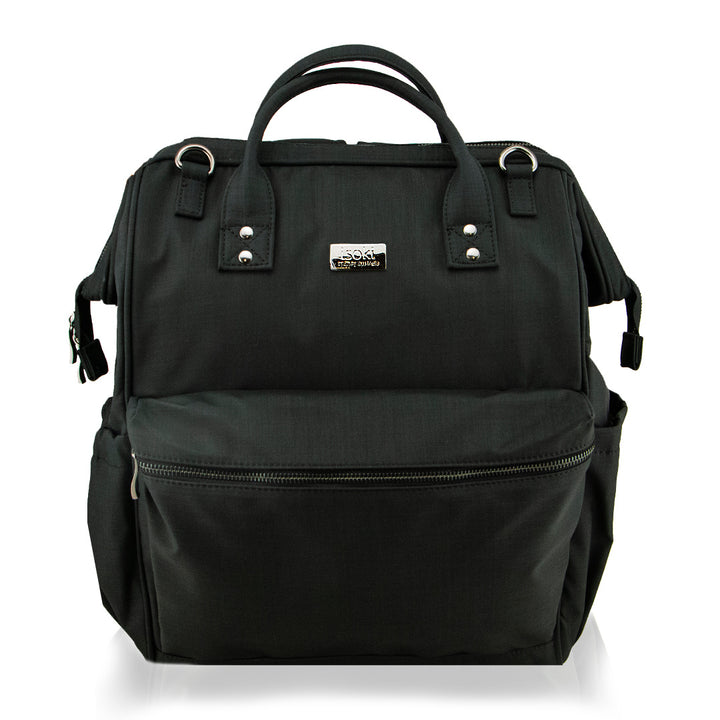 Isoki Byron Backpack Black Nylon