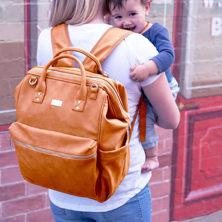 Isoki Byron Backpack Amber