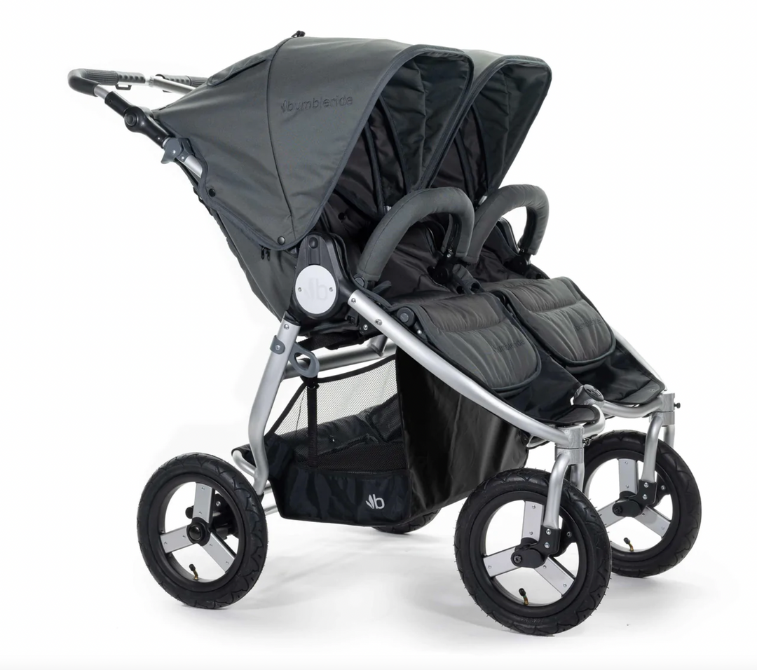 Bumbleride Indie Twin Stroller-Dawn Grey