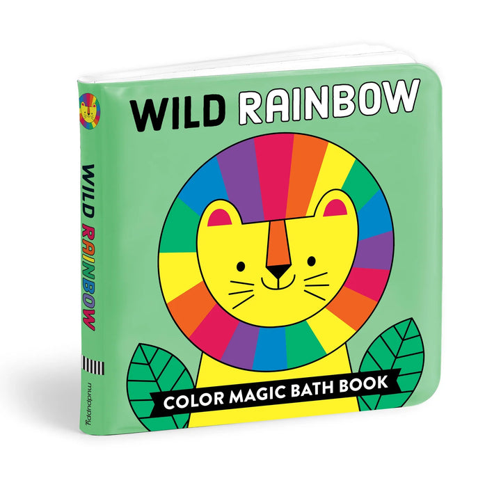 Mudpuppy Wild Rainbow Color Magic Bath Book Multi-Coloured