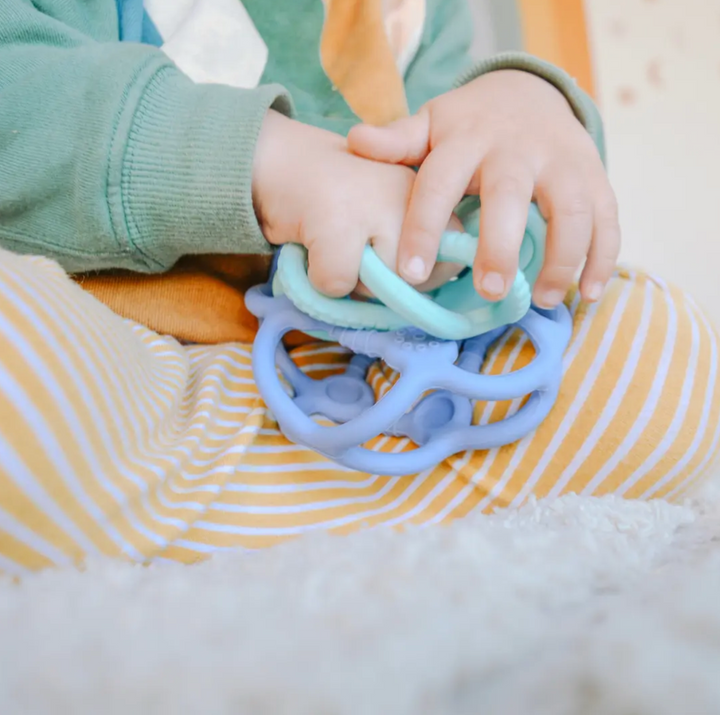 Jellystone Designs 2 PACK SENSORY BALL & FIDGET BALL Soft Blue and soft mint
