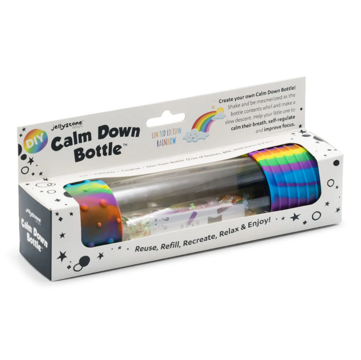 Jellystone Designs DIY Calm Down Bottle-Rainbow