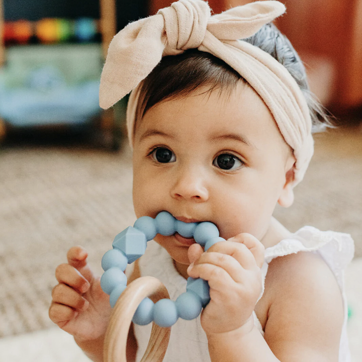 Jellystone Designs May Gibbs Moon Teether-Blush
