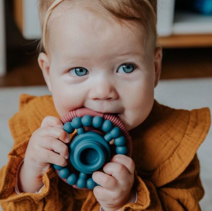 Jellystone Designs RAINBOW STACKER TEETHER & TOY Dusty
