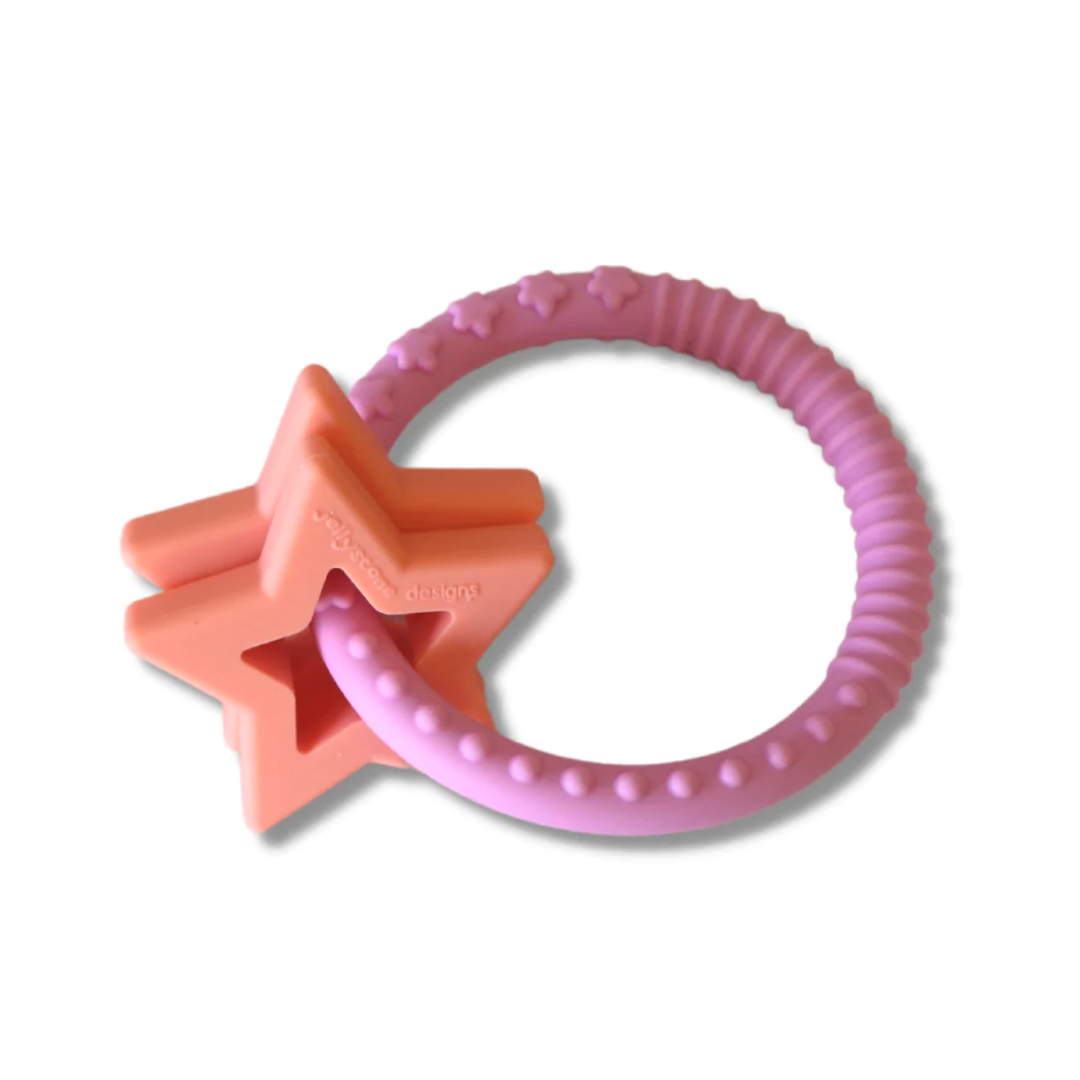 Jellystone Designs Star Teether BUBBLEGUM